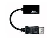 Accell UltraAV DisplayPort 1.1 to HDMI 1.4 Passive Adapter