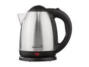 BRENTWOOD 6 Cup Capacity Stainless Steel Electric Cordless Tea Kettle 1000w Brushed Aluminum
