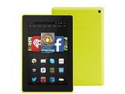 Fire HD 7 7 HD Display Wi Fi 8 GB Includes Special Offers Citron