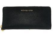 MICHAEL Michael Kors Jet Set Travel Leather Continental Wallet Admiral