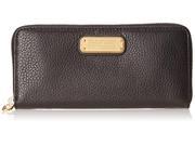 Marc by Marc Jacobs New Q Slim Zip Around Wallet Black One Size