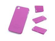 Translucent Matte Ultra Thin Hard Protector Case Cover Skin for iPhone 5 5G Purple