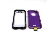 Underwater Touchable Dirt Sand Water Shock Proof Hard Cover Case for iPhone 5 5G 5S Purple