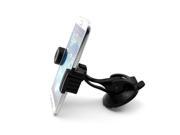 Windshield Car Mount Holder for iPhone 4S 5 Galaxy 4S Note 3 HTC One Nokia Lumia black