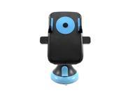 360 degrees Windshield Sucker Mount Holder Stand For Samsung Galaxy S4 S3 iPhone 5S 4S blue
