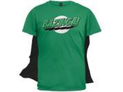Big Bang Theory Bazinga T Shirt With Cape