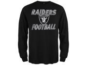 Oakland Raiders Flanker Logo Premium Long Sleeve
