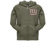 New York Giants Old School Logo Zip Hoodie