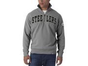 Pittsburgh Steelers Striker 1 4 Zip Premium Sweatshirt