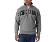 Chicago Bears Striker 1 4 Zip Premium Sweatshirt