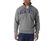 New York Giants Striker 1 4 Zip Premium Sweatshirt