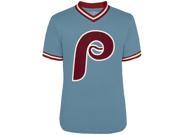 Philadelphia Phillies Logo Eephus V Neck Jersey T Shirt