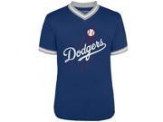 Los Angeles Dodgers Logo Eephus V Neck Jersey T Shirt
