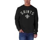 New Orleans Saints Logo Cross Check Premium Crew Neck Sweatshirt