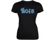 Graduation 2015 Diploma Cap Black Juniors Soft T Shirt