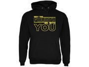 May The Fourth Be With You Black Adult Hoodie