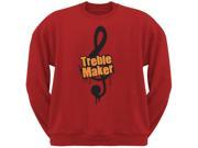 Treble Maker Red Adult Sweatshirt