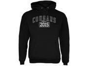 Graduation Cougars Class of 2015 Black Adult Hoodie