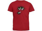 Dinosaur Claw Red Youth T Shirt