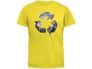 Earth Day Recycle Earth Yellow Youth T Shirt