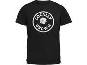 Earth Day Locally Grown Black Youth T Shirt