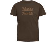 Mother s Day Mama Rock Me Brown Youth T Shirt