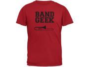 Band Geek Trombone Red Youth T Shirt
