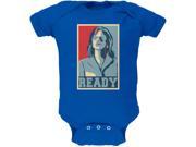 Election Hillary Clinton Ready Poster Royal Soft Baby One Piece