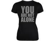 You Are Not Alone Bruce Jenner Black Juniors Soft T Shirt