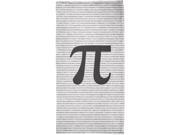 Pi Numbers 3.14 All Over Plush Beach Towel