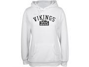 Graduation Vikings 2015 White Juniors Soft Hoodie