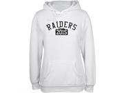 Graduation Raiders 2015 White Juniors Soft Hoodie