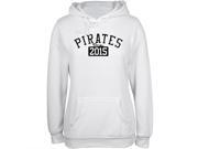Graduation Pirates 2015 White Juniors Soft Hoodie