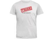Thought Police White Youth T Shirt