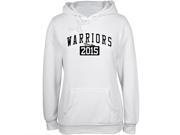 Graduation Warriors Class of 2015 White Juniors Soft Hoodie