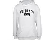 Graduation WildCats Class of 2015 White Juniors Soft Hoodie