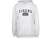 Graduation Tigers Class of 2015 White Juniors Soft Hoodie