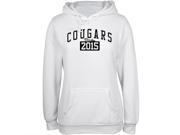Graduation Cougars Class of 2015 White Juniors Soft Hoodie