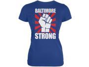 Baltimore Strong Royal Juniors Soft T Shirt