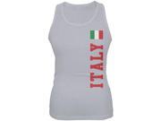 World Cup Italy Heather Grey Juniors Soft Tank Top