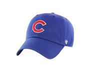 Chicago Cubs Logo Clean Up Royal Blue Adjustable Baseball Cap