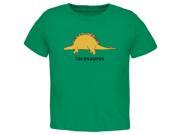 Jurassic Tacosaurus Kelly Green Toddler T Shirt