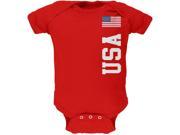 World Cup USA Red Soft Baby One Piece