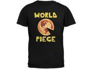 Pizza World Piece Black Youth T Shirt