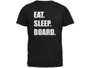 Eat Sleep Board Black Youth T Shirt