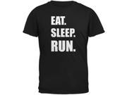 Eat Sleep Run Black Youth T Shirt