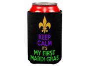 First Mardi Gras All Over Can Cooler