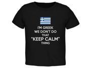 Don t Do Calm Greek Black Toddler T Shirt