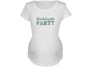 Bachelorette Party Designated Driver White Maternity Soft T Shirt