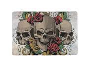 Skulls and Roses Metal Tattoo All Over Placemat